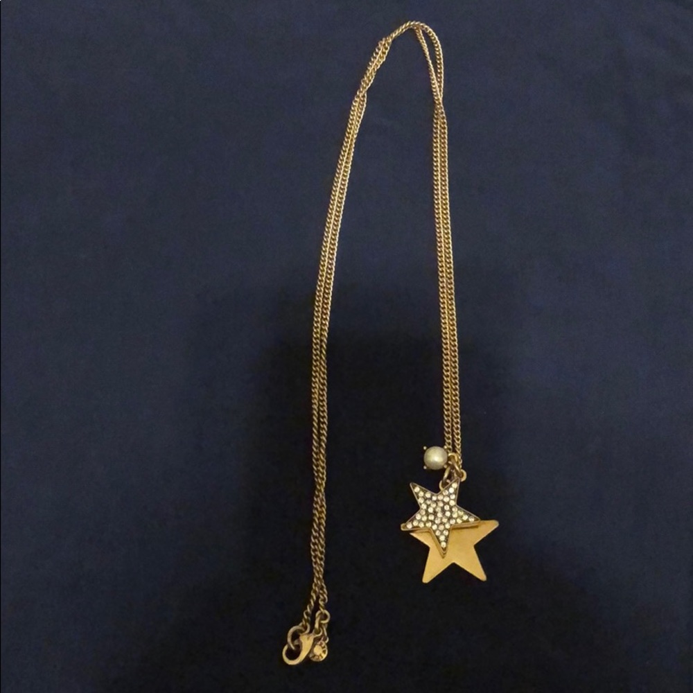 J.Crew Star Pendant Necklace